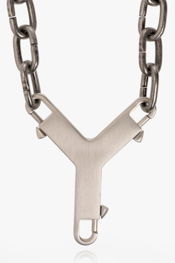 Silver Necklace with pendant Rick Owens - Vitkac HK